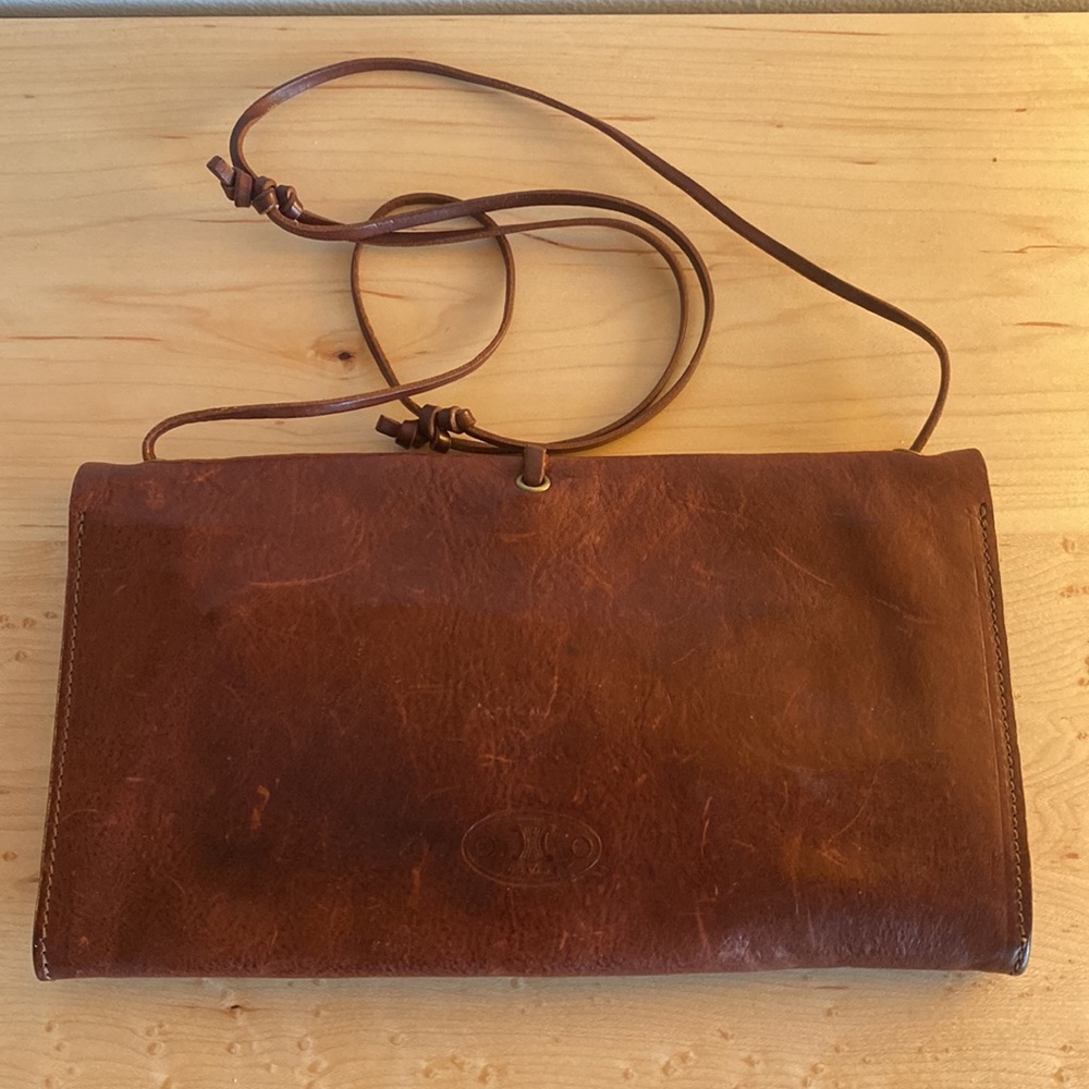 Vintage Celine envelop clutch/shoulder bag - Picture 2 of 7